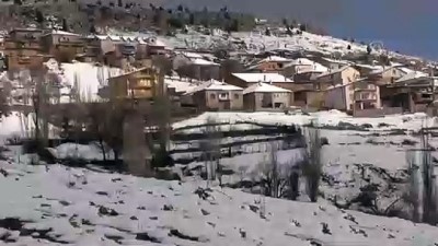 guzergah - Keçi sürülerinin kar üstündeki yürüyüşü - KONYA  Videosu