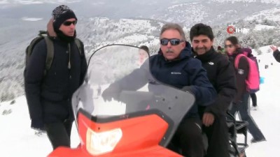 kayak merkezi -  Vali Toprak: 'Derbent Aladağ istikbal vadediyor'  Videosu