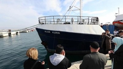 yardim gemisi - : İnsani yardım gemisine Alan Kurdi'nin ismi verildi Videosu