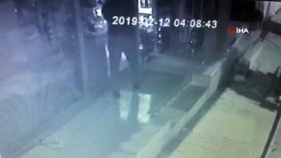 emniyet mudurlugu -  Büfedeki hırsızlık anları güvenlik kamerasına böyle yansıdı  Videosu