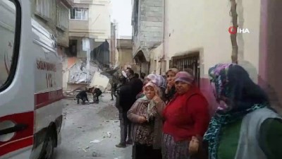 rogar kapagi - Gaziantep'te metan gazı bomba gibi patladı, mahalle savaş alanına döndü: 3 yaralı  Videosu