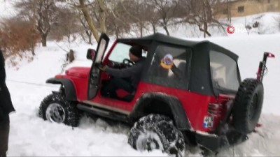 off road -  Off road ekibi karda zor anlar yaşadı  Videosu