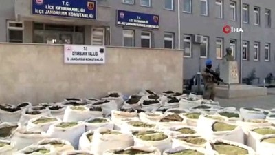 polis ozel harekat -  Diyarbakır’ın Lice İlçesi’nde dün yapılan operasyonlarda 5 ton uyuşturucu ele geçirildi  Videosu
