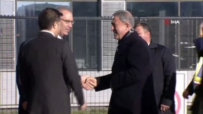 hulusi akar -  - NATO Savunma Bakanları Toplantıları başladı - Milli Savunma Bakanı Akar NATO Savunma Bakanları Toplantısı'nda  Videosu