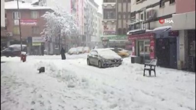  Bu kış, Karlıova adıyla özdeşleşti...Kar yağışı etkili olmaya devam ediyor 