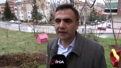  Bursa'da köpek dehşeti kameraya böyle yansıdı 