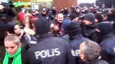 izinsiz yuruyus -  HDP’li vekillerin yürüyüşüne polis izin vermedi  Videosu