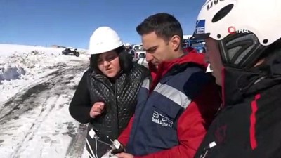  Kar altındaki Doğu’da elektrik arızalarında 'drone' dönemi 