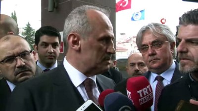 basin mensuplari -  Ulaştırma Bakanı Cahit Turhan:'Trabzon'a yeni büyük bir havaalanı yapılmasını düşünüyorum. Onunda gelecekte müjdesini veririz'  Videosu