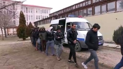 21 düzensiz göçmen yakalandı - ERZİNCAN