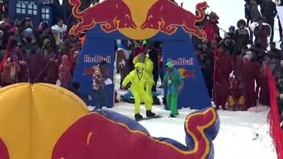 Erciyes'te Red Bull Kar Havuzu etkinliği - KAYSERİ