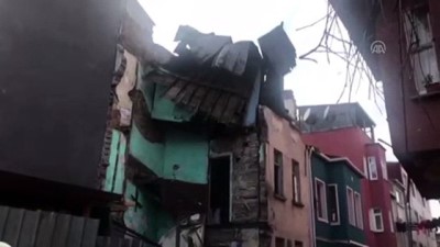 Fatih'te bina çöktü (3) - İSTANBUL 