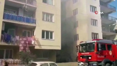  İzmir'de korkutan yangın