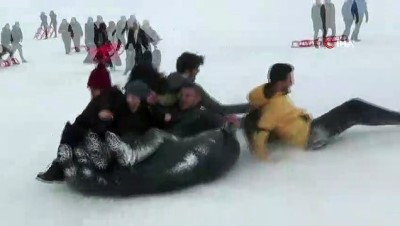 kayak merkezi -  Kop Dağı'nda renkli görüntüler  Videosu
