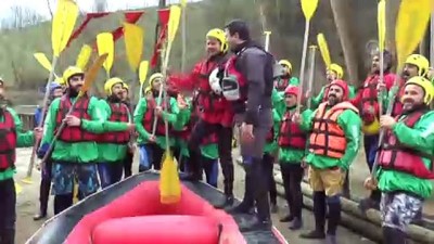 Melen Çayı'nda rafting sezonu açıldı - DÜZCE