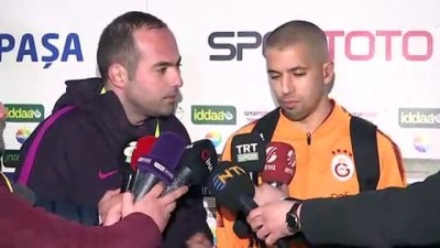 basin mensuplari - Galatasaray-Kasımpaşa maçının ardından - Sofiane Feghouli - İSTANBUL Videosu