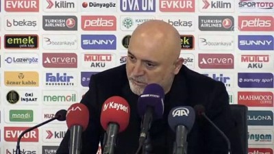 İstikbal Mobilya Kayserispor-Göztepe maçının ardından - KAYSERİ