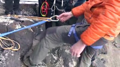 kurtarma tatbikati - Türkiye'nin çatısında kurtarma tatbikatı - IĞDIR  Videosu