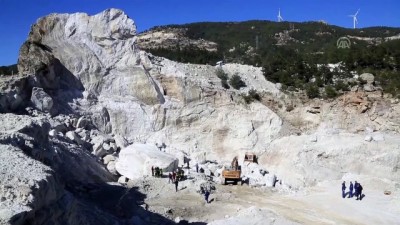 maden kazasi - Maden sahasında heyelan (8) - MUĞLA  Videosu