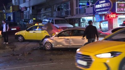 arbede - Başkentte trafik kazası: 2 yaralı  Videosu