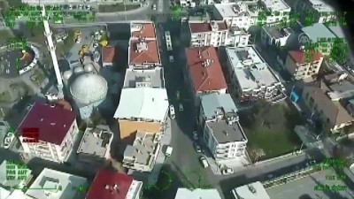 yakalama karari - FETÖ'nün kripto yapılanmasına operasyon - Havadan çekilen görüntüler - İZMİR Videosu