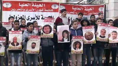 hapishane - Filistinlilerden İsrail'in 'ödenekte kesinti' kararına tepki - RAMALLAH  Videosu