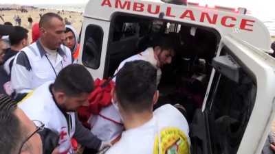 yasam mucadelesi - İsrail askerleri Gazze sınırında 20 Filistinliyi yaraladı - GAZZE Videosu