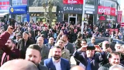 dera - Binali Yıldırım, Marmara Bölgesi Manav Türkleri Dernekleri Federasyonu'nu ziyaret etti - İSTANBUL  Videosu