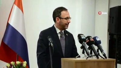 gurbetci -  - Gençlik ve Spor Bakanı Kasapoğlu, Hollanda'da Türk gençleriyle bir araya geldi  Videosu