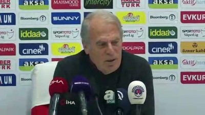 Kasımpaşa - Sivasspor maçının ardından - Mustafa Denizli - İSTANBUL