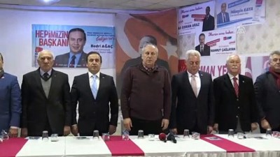 baskan adayi - Muharrem İnce: 'Siyaset ikna ve iddia işidir' - GÜMÜŞHANE Videosu