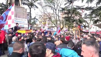 elektronik bilet - Trabzon’da PFDK ve TFF’ye protesto  Videosu