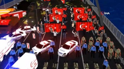 animasyon -  15 Temmuz gecesine özel animasyon  Videosu