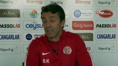toplanti - Bülent Korkmaz: 'Sivasspor maçı zor geçecek'  Videosu