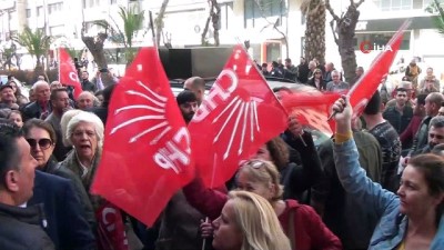 ek hesap -  CHP İzmir İl Başkanlığı önünde 'Buca' tepkisi Videosu