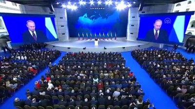 dera - Rusya Devlet Başkanı Putin, Federal Meclis üyelerine hitap etti - MOSKOVA  Videosu