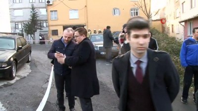 insaat alani -  Sarıyer'de inşaat alanında toprak kayması  Videosu