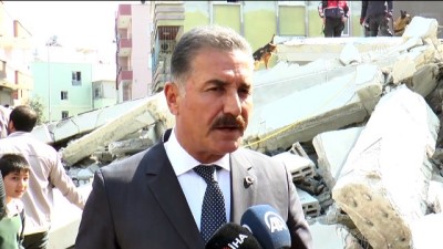 barla - 5 katlı bina çöktü - Hamit Tuna açıklama - MERSİN Videosu