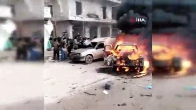 bombali arac -  - Afrin’de patlama Videosu