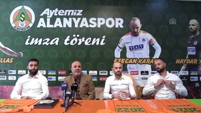 ikinci lig - Alanyaspor 3 futbolcunun sözleşmesini uzattı - ANTALYA Videosu