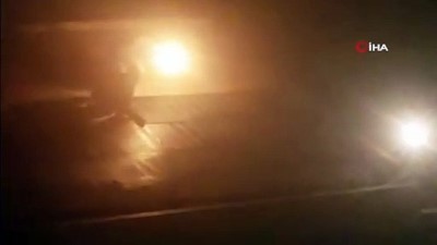 amator kamera -  Çatıda gece karanlığında ölümüne izolasyon kamerada  Videosu