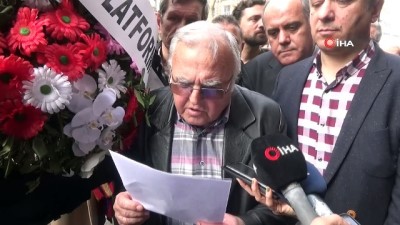 meclis uyesi -  CHP İzmir'in önüne siyah çelenk bıraktılar Videosu