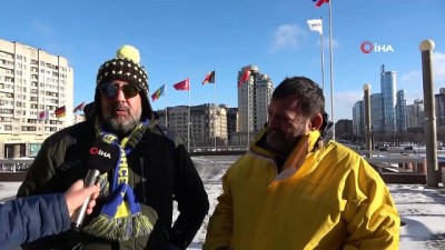 irak - Fenerbahçe taraftarı Petersburg’ta da takımını yalnız bırakmadı Videosu