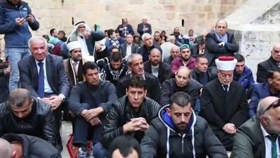 yazili aciklama - Filistinliler 16 yıldan bu yana ilk defa Rahmet Kapısı’nda namaz kıldı - KUDÜS Videosu