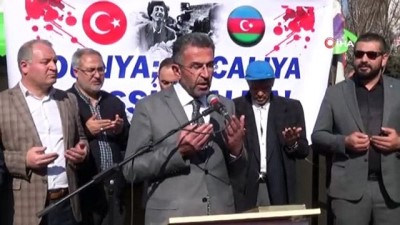  Iğdır’da STK’lar Hocalı katliamını kınadı 