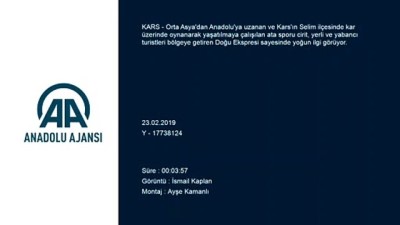 Ata sporuna 'Doğu Ekspresi' dopingi - KARS 