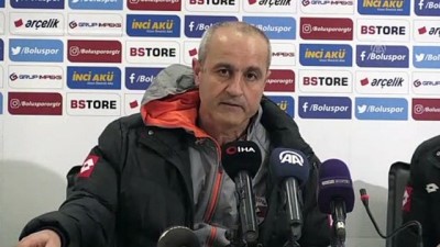 Boluspor - Adanaspor maçının ardından - BOLU