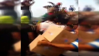 fasist - - İki İnsani Yardım Kamyonu Yakıldı: 20 Yaralı Var Videosu
