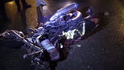 İzmir'de otomobil ile motosiklet çarpıştı: 1 ölü 