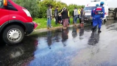 isci minibusu -  Mersin'de işçi minibüsü kaza yaptı: 1 ölü 15 yaralı  Videosu
